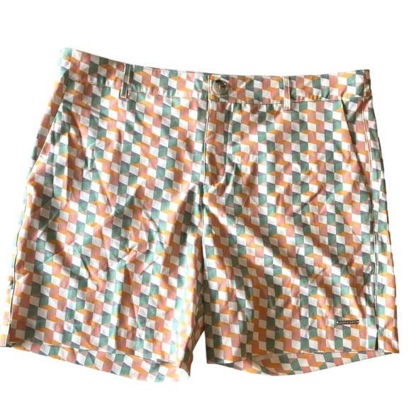 Argyle Grant Beach to Brunch Swim Shorts 36 - Picture 1 of 8